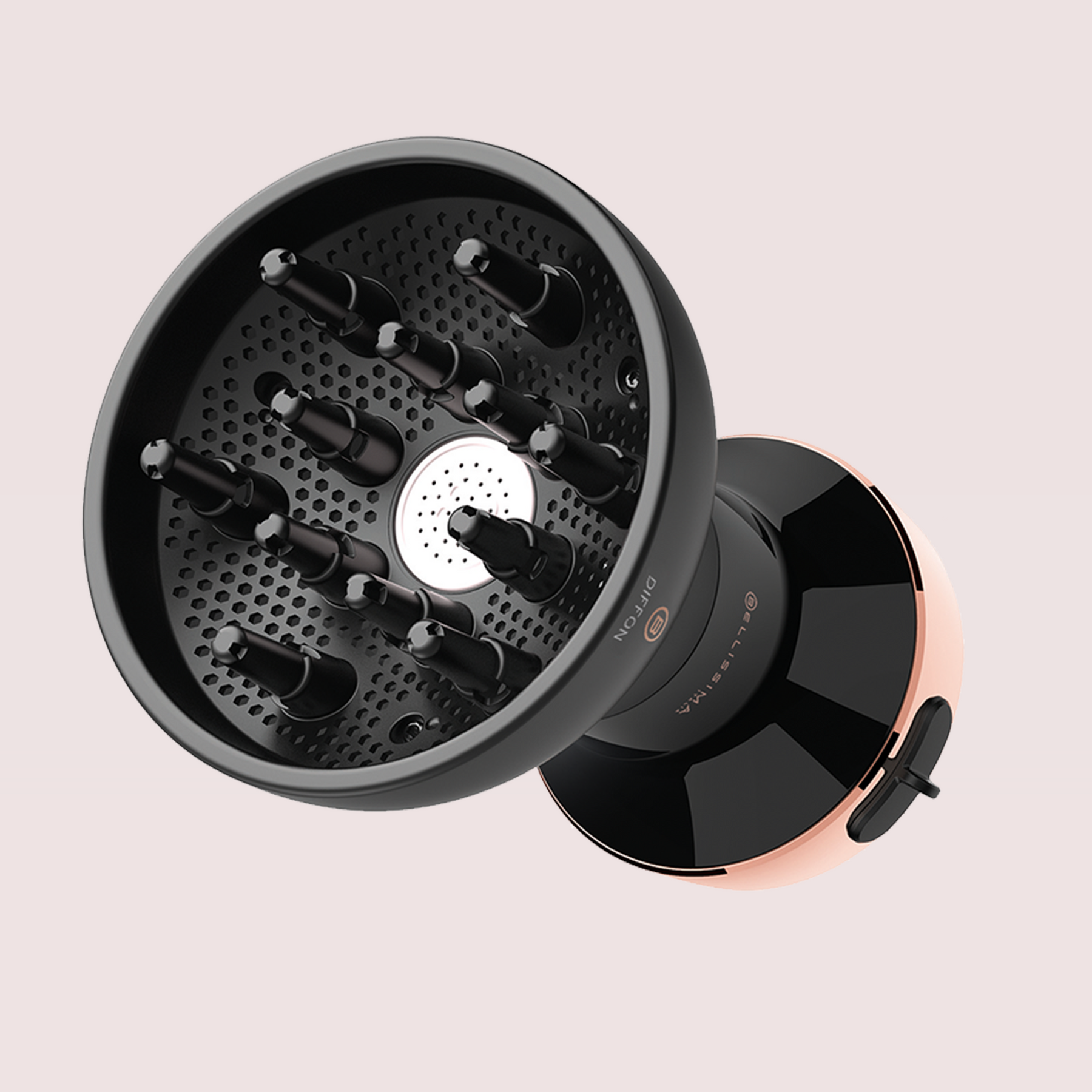 Close up image of the Bellissima Italia Diffon Ceramic Hair Diffuser