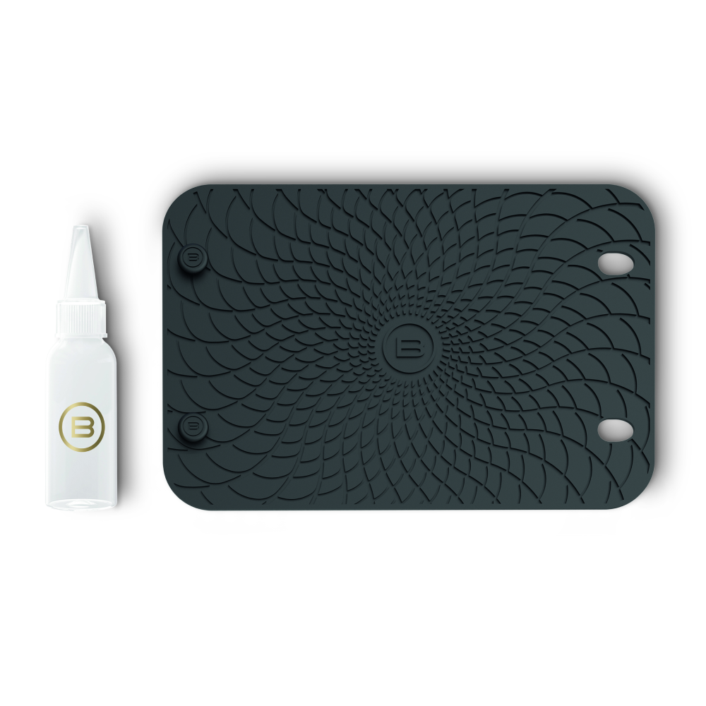 Bellissima Steam Elixir Straighteners reservoir and rubber heatpad