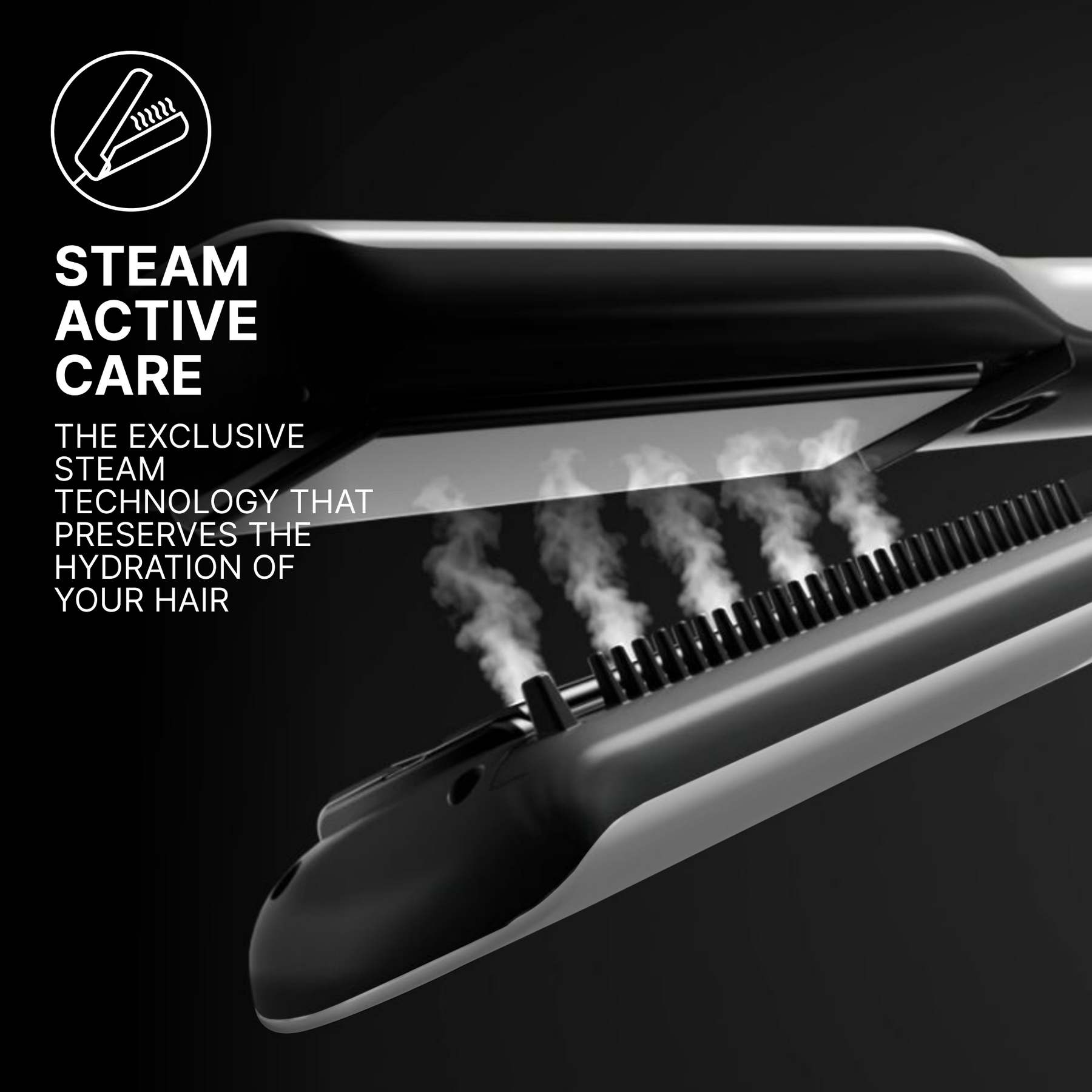 Bellissima Steam Elixir Straighteners with Steam Active Care