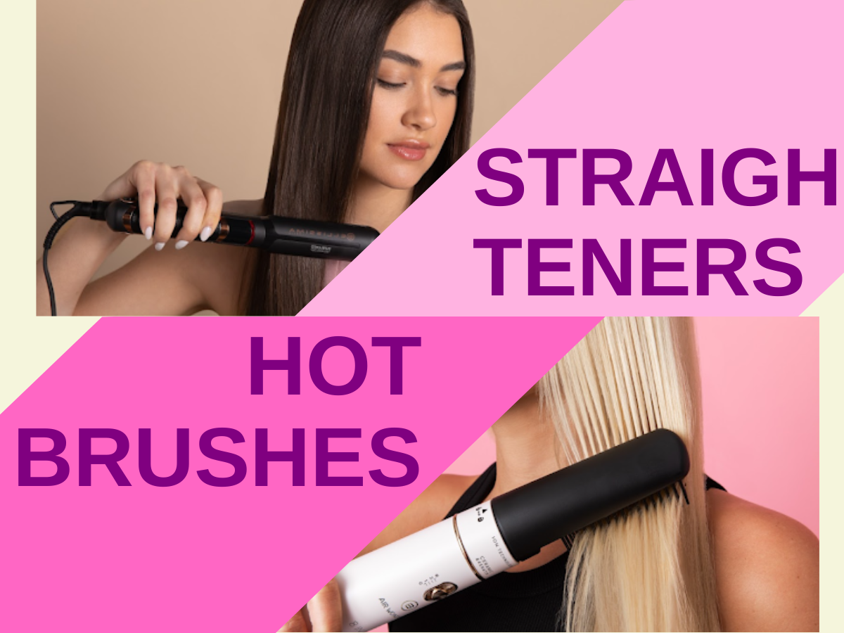 hot brush vs straightener
