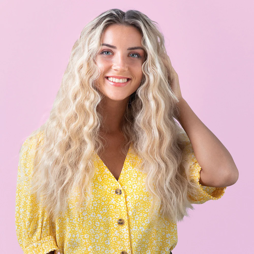 How to Get Mermaid Waves - Styler & Heatless Methods