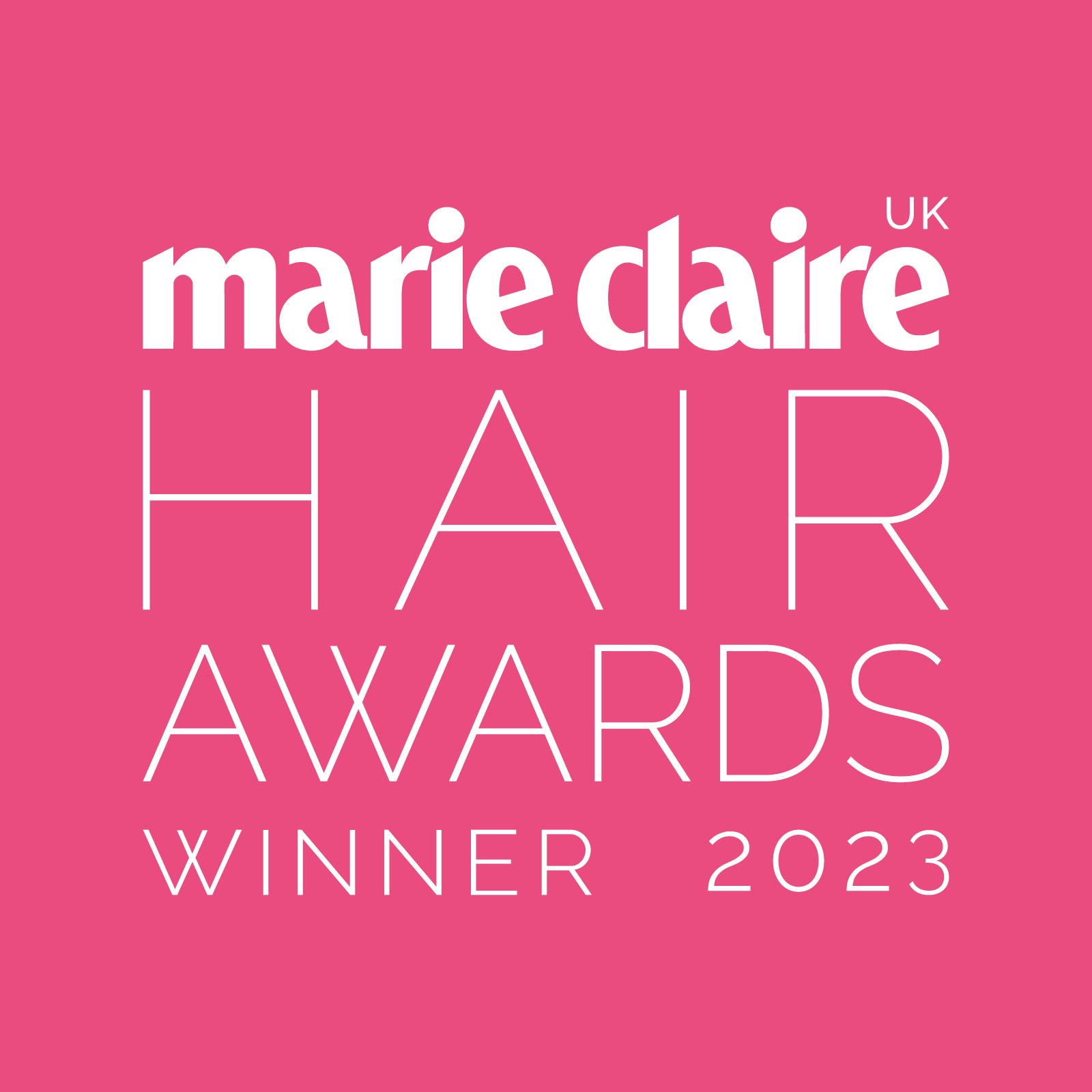 Bellissima - Marie Claire Hair Awards winner 2023