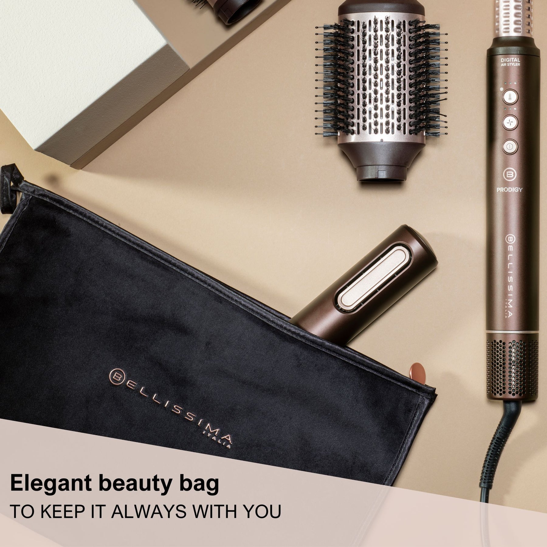 The Prodigy Hair Styler Beauty Bag