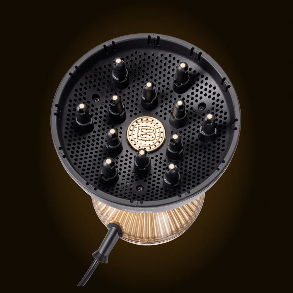 Diffon Supreme & Manta Curly Hairbrush Bundle