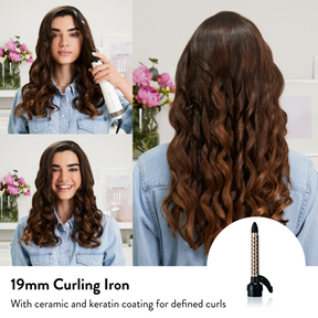 Bellissima Air Wonder 19mm Curling Iron