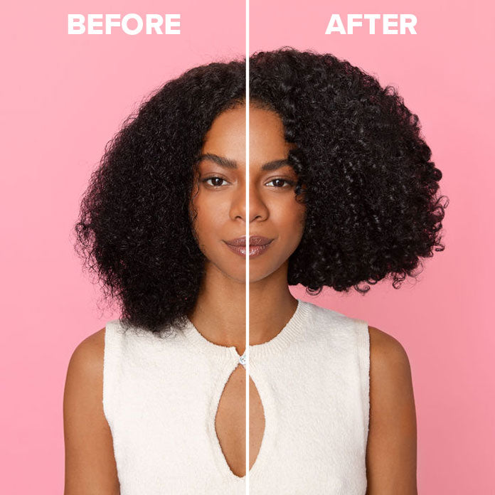 Before and after using Bellissima Diffon Diffuser